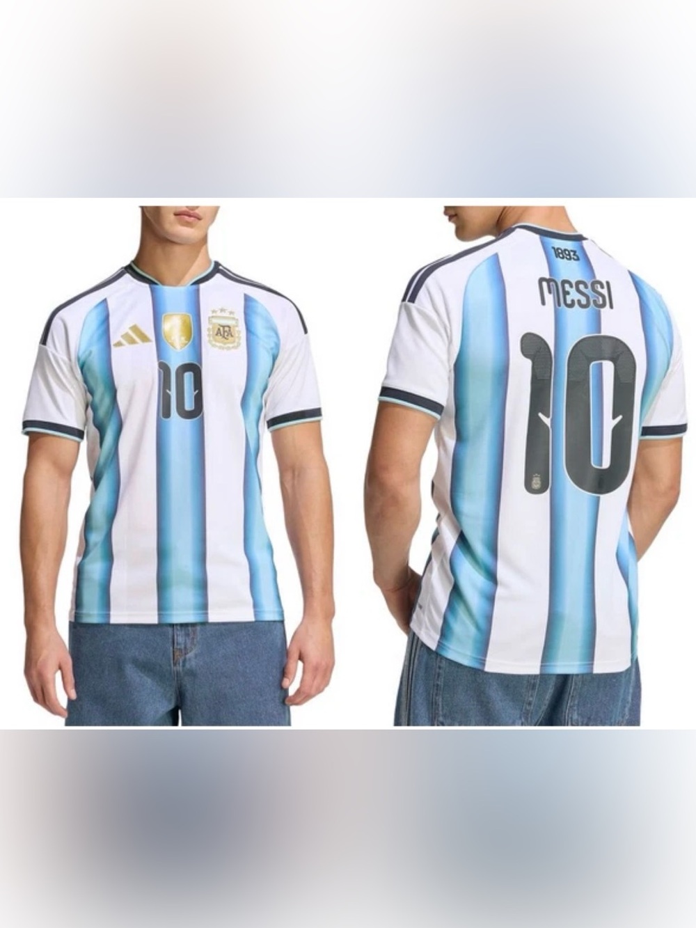 Adidas Officially Licensed Messi Home Jersey World Cup